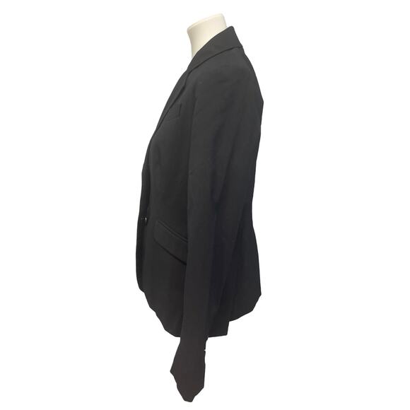 Attention Womens Size 12 Long Sleeve Button Up Lined Faux Pockets Career Jacket - Picture 2 of 4